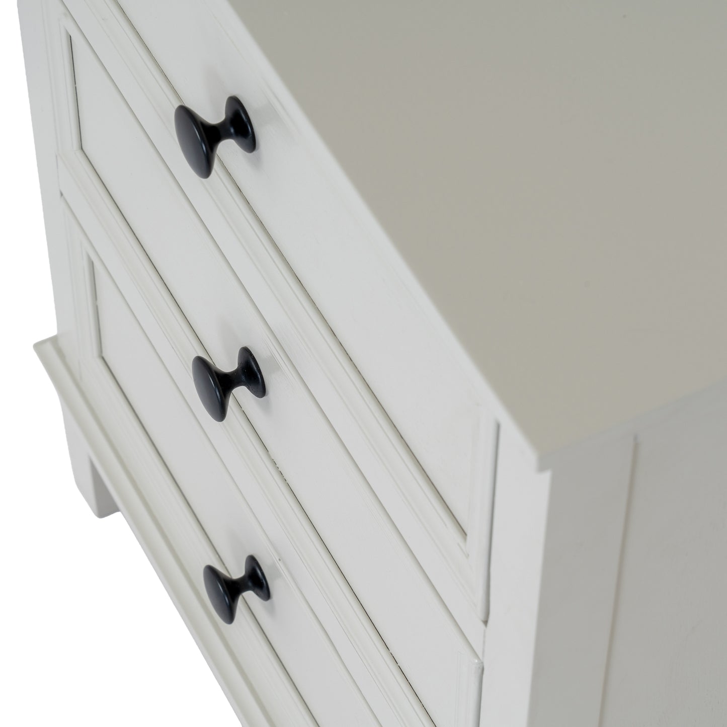 Belmont Collection 3 Drawer Bedside Table