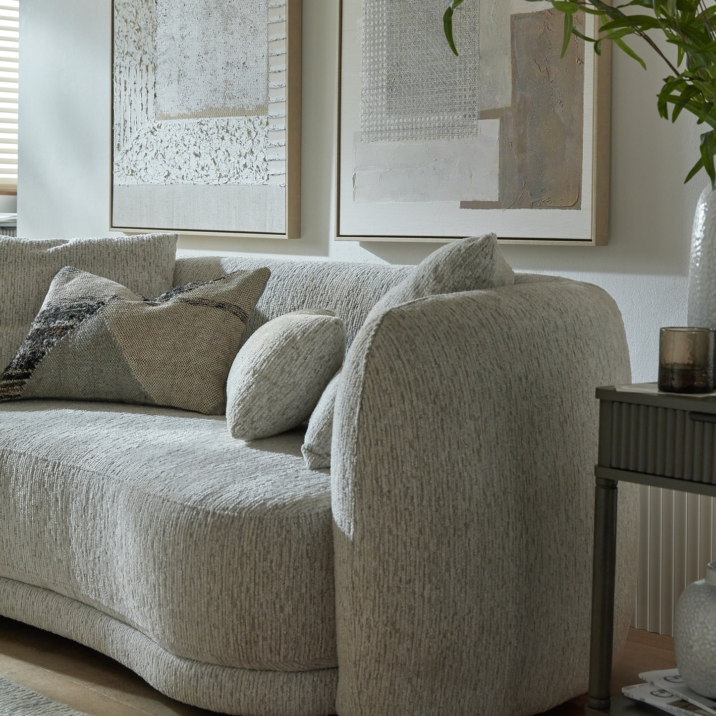 Sorelle Two Seater Sofa With Cushions