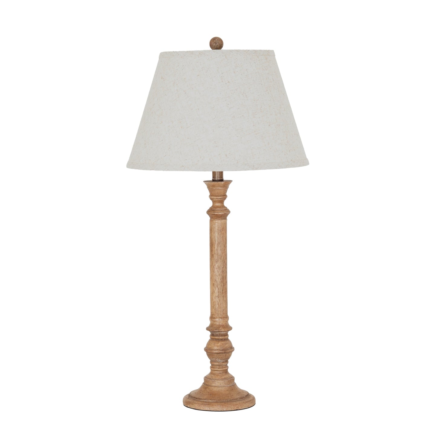 Solenne Table Lamp With Edged Linen Shade